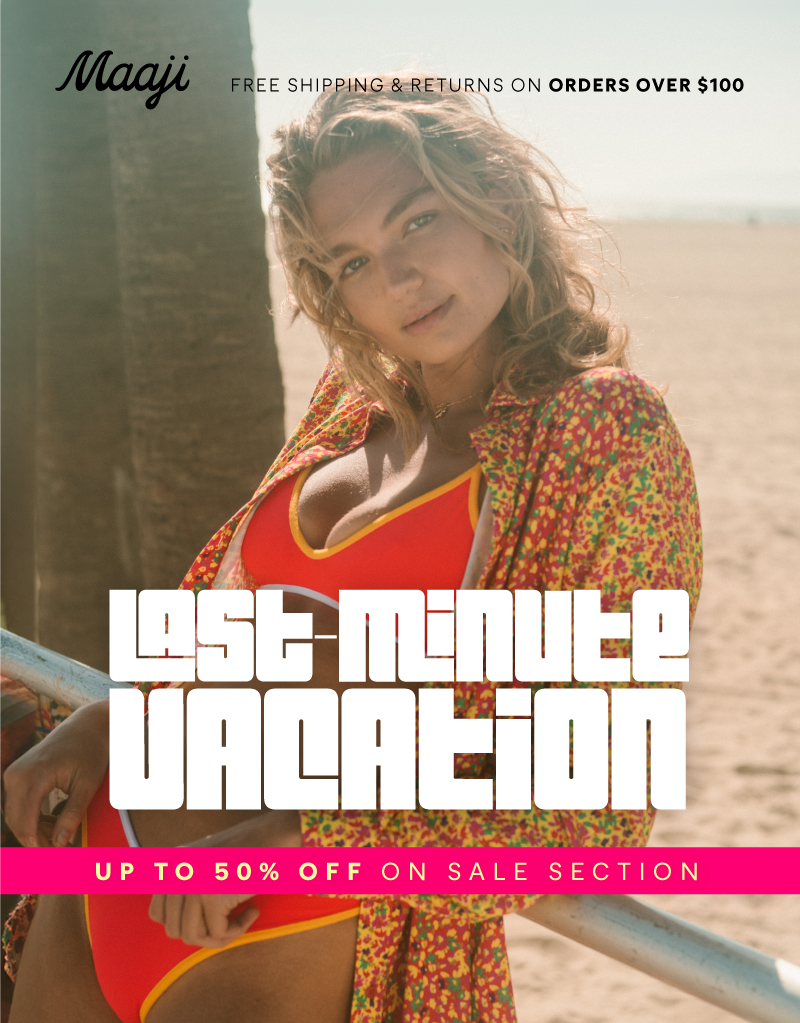 Last-minute Vacation Sale: up to 50% off