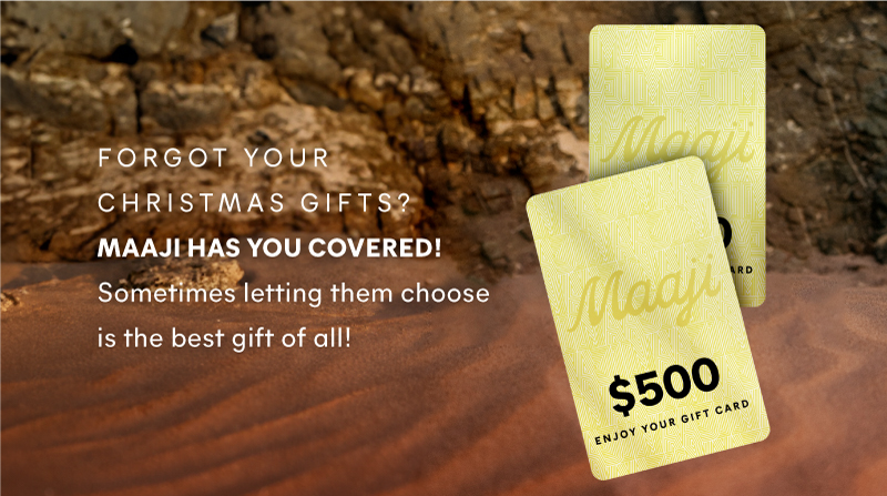 Forgot your Christmas gifts? Maaji has you covered! Sometimes letting them choose is the best gift of all!
