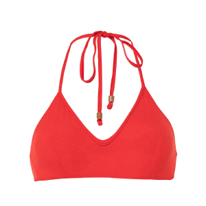 Maaji Scarlet Red River Sporty Bralette Bikini Top 