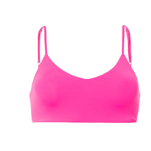 Maaji Radiant Pink Praia Sporty Bralette Bikini Top